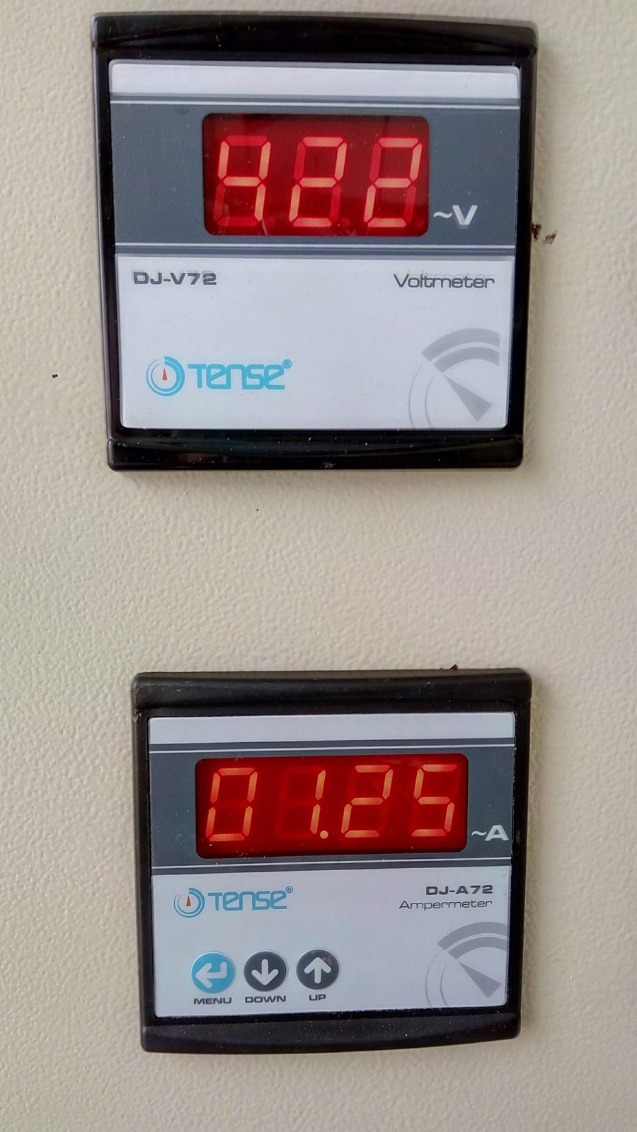 HVAC controller and sensor panel