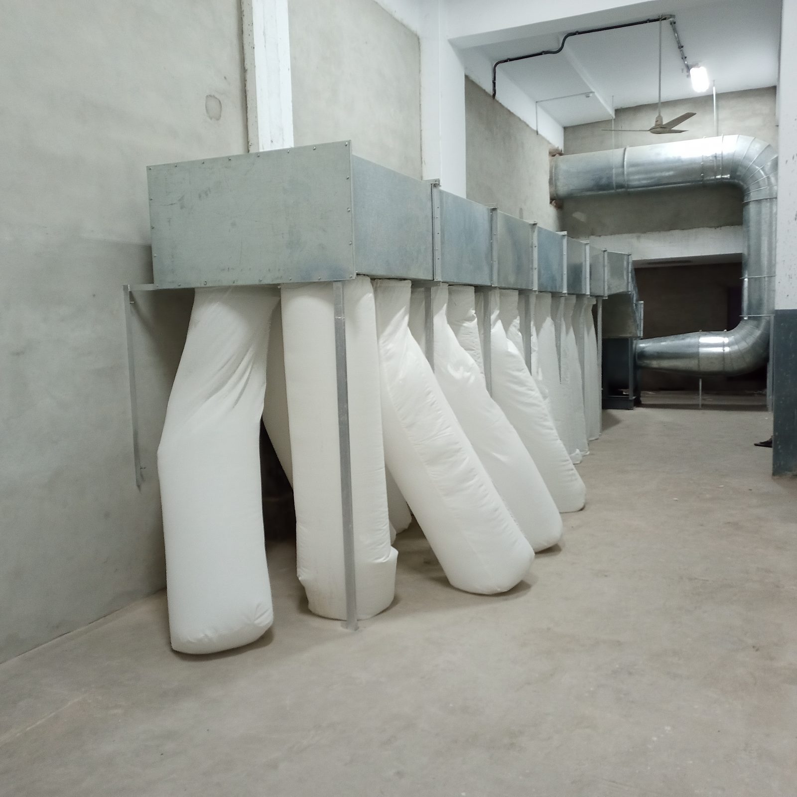 Industrial dust collection bag filters